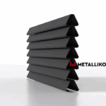 Ламели для забора жалюзи Premium U RAL 7024 – порошковое покрытие, толщина 0,45 мм в Новороссийске | фото 4