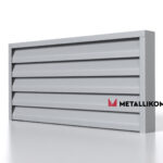 Ламели для забора жалюзи Luxe V RAL 7004 – порошковое покрытие, толщина 0,45 мм в Новороссийске | фото 3