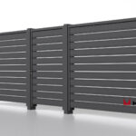 Планкен для забора 120 mm RAL 7024 – покрытие порошковое, толщина 0,45 мм в Новороссийске | фото 5
