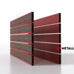 Планкен для забора Printec под дерево 120 mm RAL 3009 – покрытие порошковое, толщина 0,45 мм в Новороссийске | фото 3