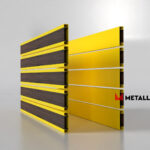 Планкен для забора Printec под дерево 120 mm RAL 1018 – покрытие полиэстер, толщина 0,45 мм в Новороссийске | фото 3
