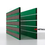 Планкен для забора Printec под дерево 120 mm RAL 6002 – покрытие порошковое, толщина 0,45 мм в Новороссийске | фото 4