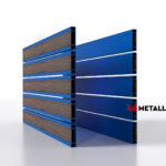 Планкен для забора Printec под дерево 120 mm RAL 5005 – покрытие полиэстер, толщина 0,45 мм в Новороссийске | фото 4