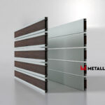 Планкен для забора Printec под дерево 120 mm RAL 7035 – покрытие порошковое, толщина 0,45 мм в Новороссийске | фото 4