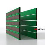 Планкен для забора Printec под дерево 120 mm RAL 6010 – покрытие матовое, толщина 0,45 мм в Новороссийске | фото 4