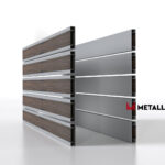 Планкен для забора Printec под дерево 120 mm RAL 7004 – покрытие порошковое, толщина 0,45 мм в Новороссийске | фото 2