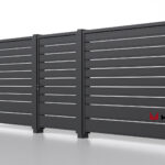 Планкен для забора 190 mm RAL 9005 – покрытие матовое, толщина 0,45 мм в Новороссийске | фото 5