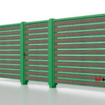 Планкен для забора Printec под дерево 120 mm RAL 6010 – покрытие матовое, толщина 0,45 мм в Новороссийске | фото 5