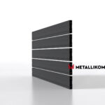 Планкен для забора ранчо 120 mm RAL 7024 – покрытие матовое, толщина 0,45 мм в Новороссийске | фото 3
