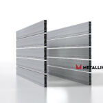 Планкен для забора ранчо 120 mm RAL 7004 – покрытие матовое, толщина 0,45 мм в Новороссийске | фото 1