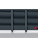 Ламели для забора жалюзи Elite S RAL 7016 – покрытие порошковое, толщина 0,45 мм в Новороссийске | фото 5